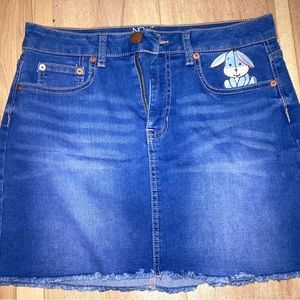 Eeyore Denim Skirt